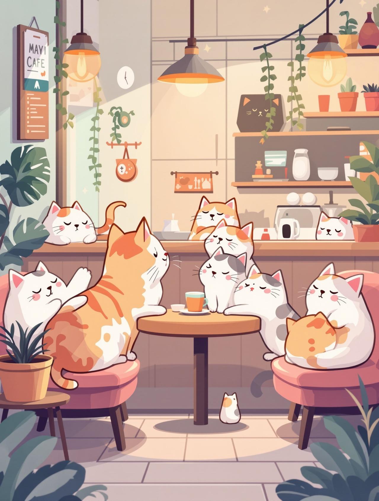 77影视短剧全集版 - 猫咪咖啡馆